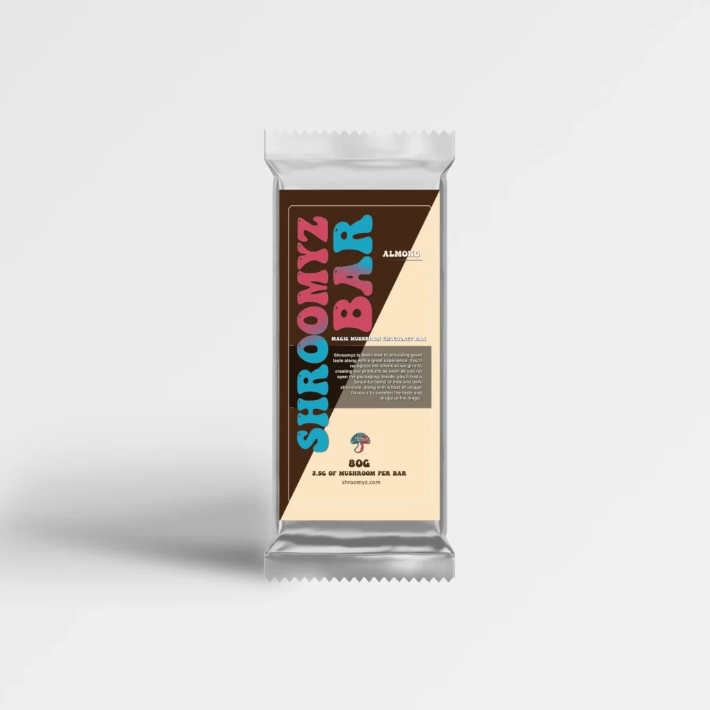 Almond Chocolate Bar — Shroomyz